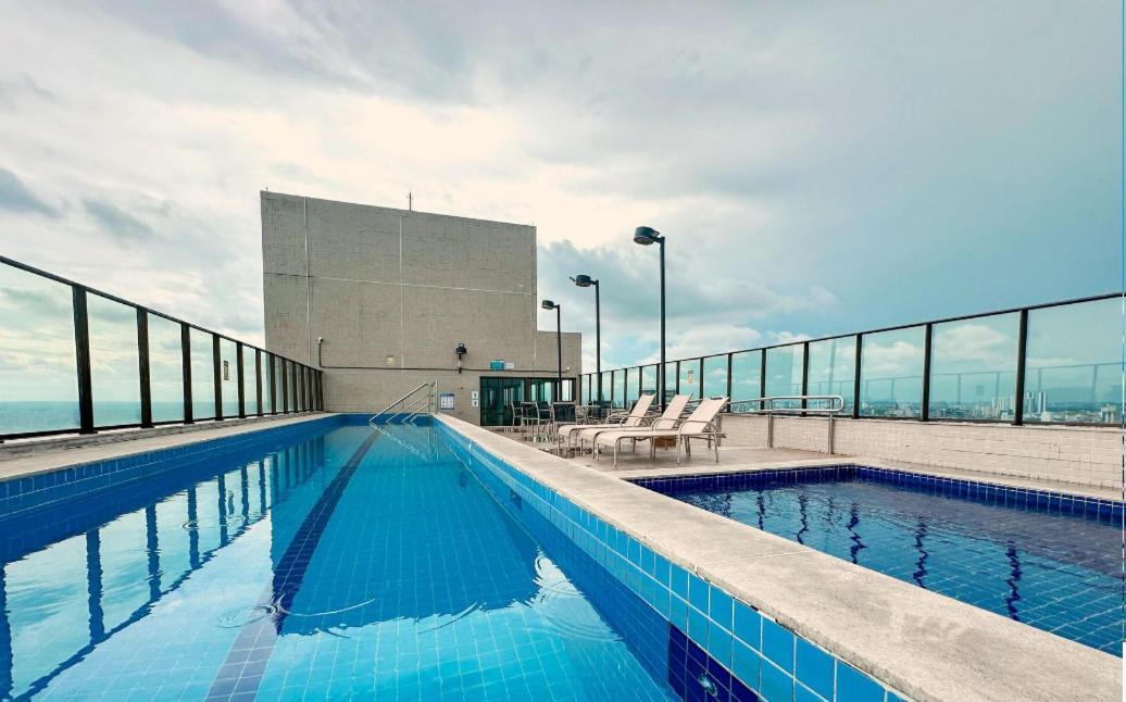 Flat Beach Class Excelsior - Em Frente Ao Shopping Riomar Recife Exterior photo