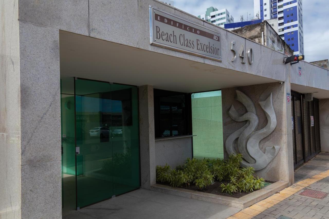 Flat Beach Class Excelsior - Em Frente Ao Shopping Riomar Recife Exterior photo